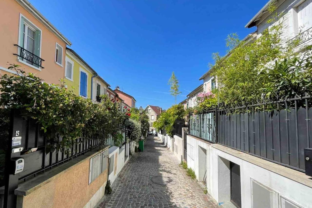 Charming Townhouse With Garden In The City Of Love Paris Exterior photo